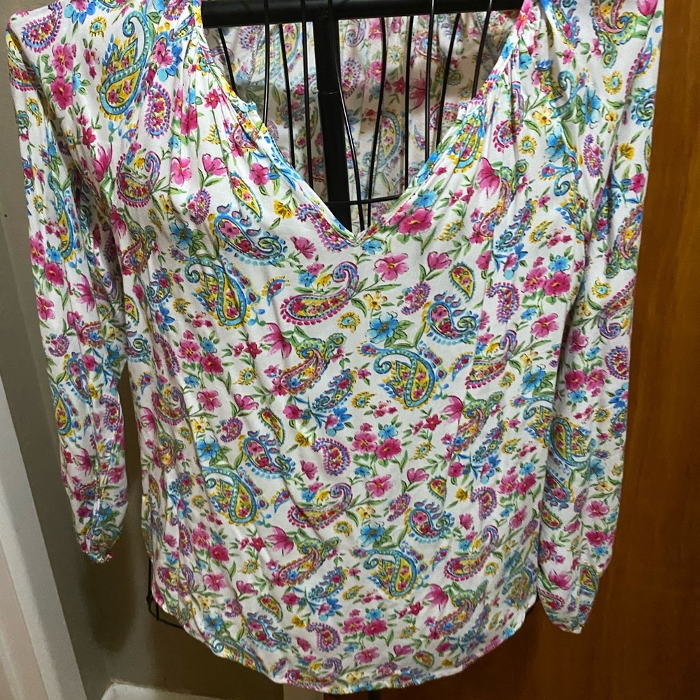 Floral Paisley Women's Top